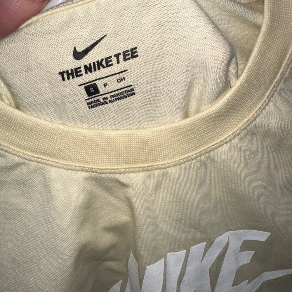 Nike Light Yellow Tee